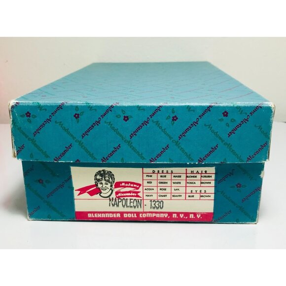 Vintage Napoleon 1330 Madame Alexander Doll & Original Box 12" Boy Dolls Toys - Picture 9 of 13